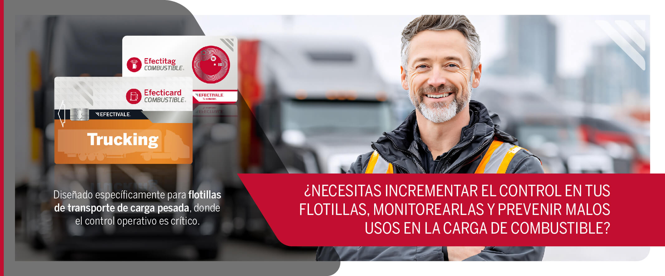 Efectivale Vales de Gasolina Vehículos Pesados Trucking