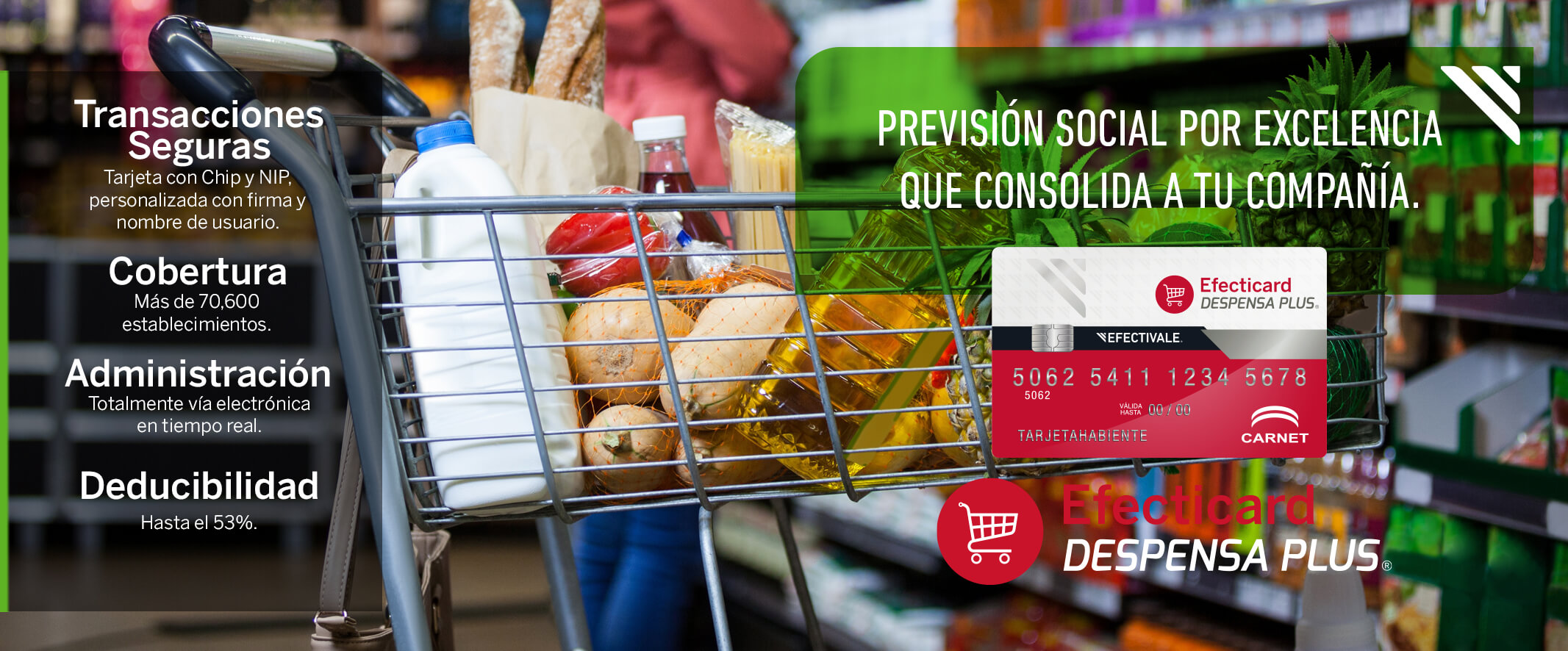 Efectivale Efecticard Despensa Plus