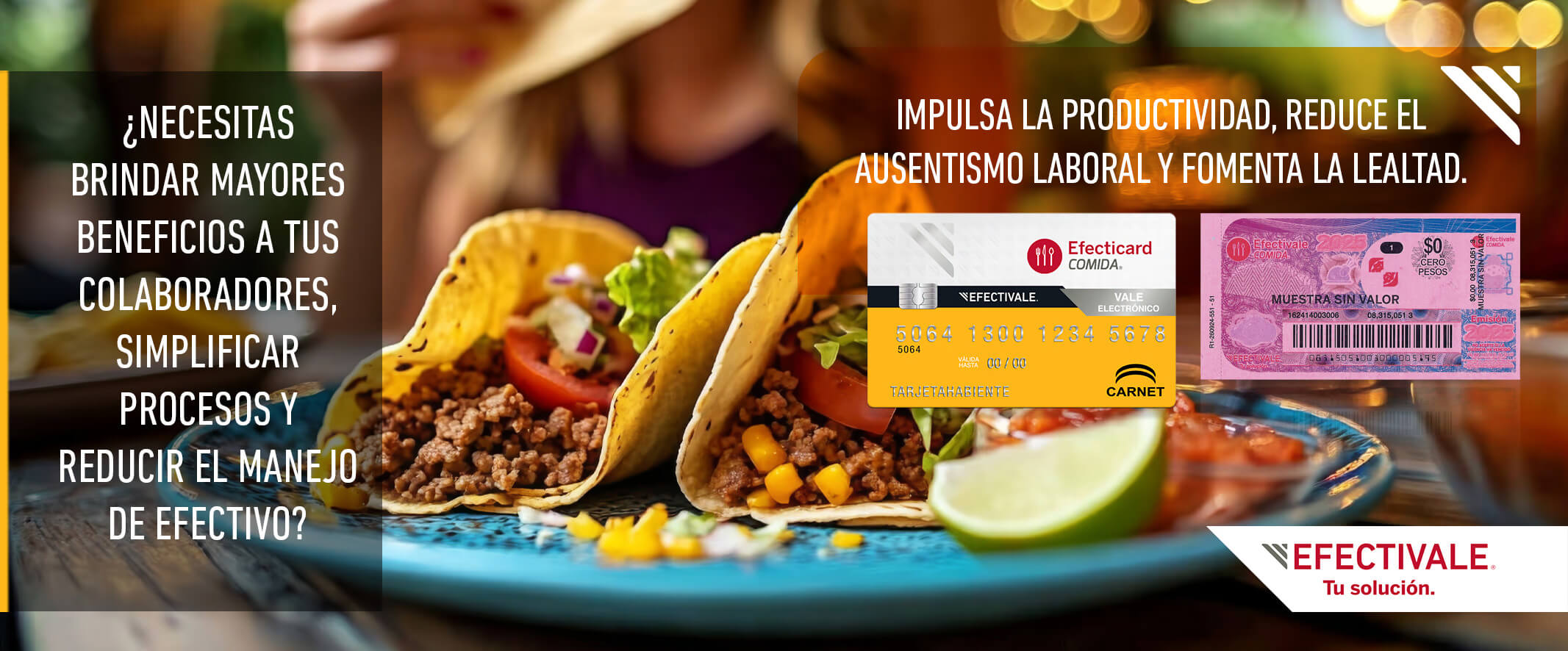 Efectivale Vales de Comida